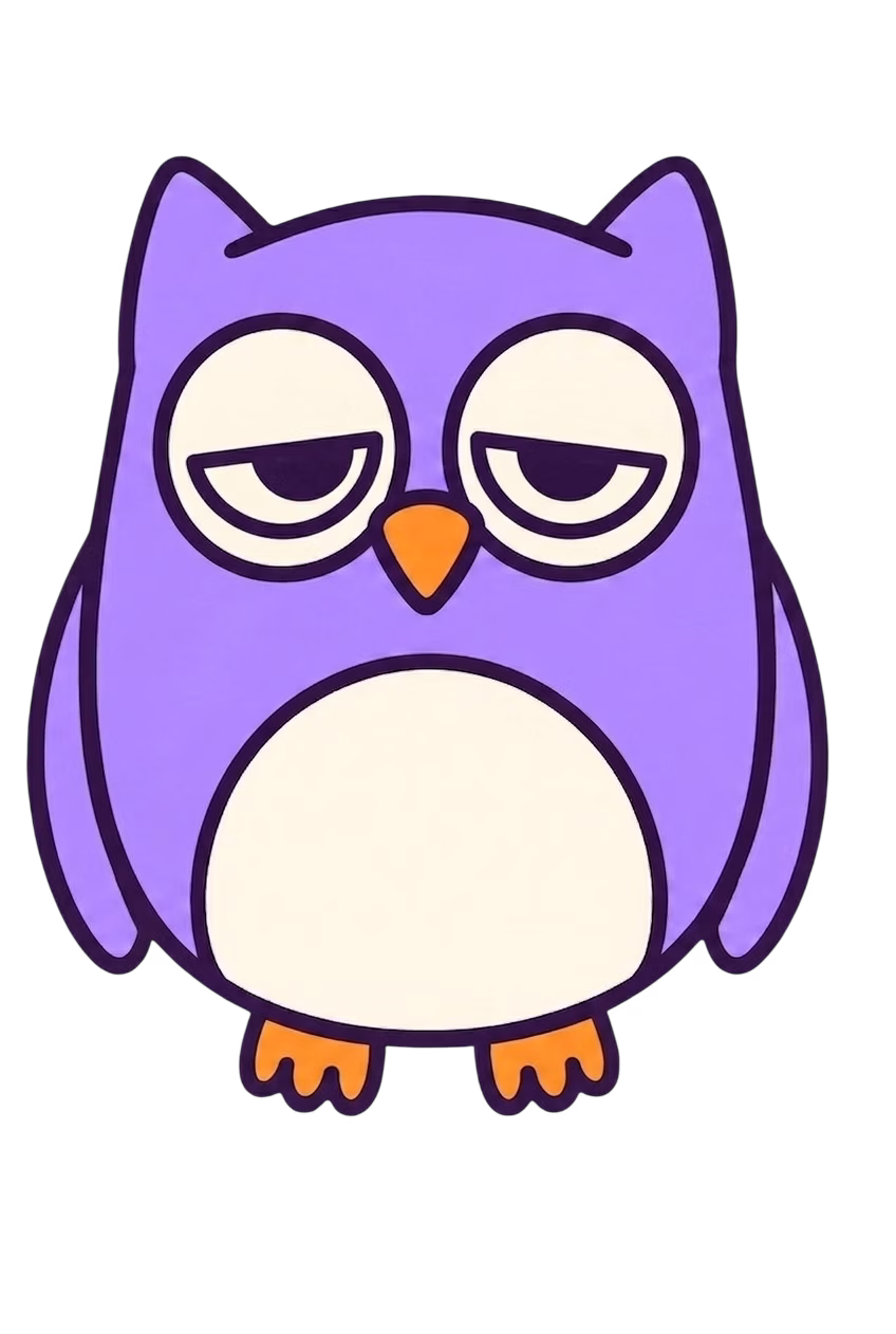 Exhausted Owl